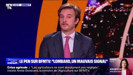 Budget: "Le Rassemblement national est le premier parti de France (...) On a notre mot à dire", estime Andréa Kotarac (RN)