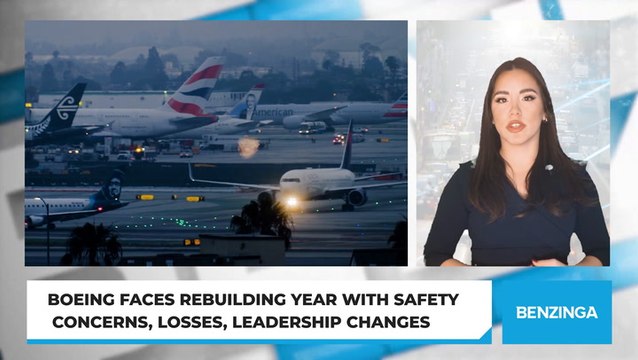 Boeing Faces Rebuilding Year With Safety Concerns, Losses, Leadership Changes