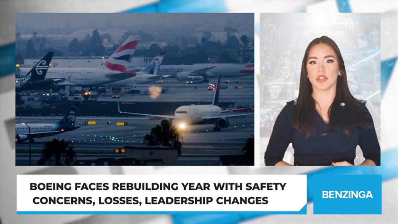 Boeing Faces Rebuilding Year With Safety Concerns, Losses, Leadership Changes