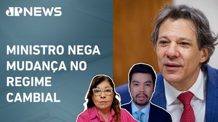 Haddad comenta alta do dólar: “Processo de acomodação natural”; Kramer e Kobayashi analisam