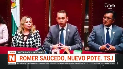 Cruceño Romer Saucedo presidente TSJ