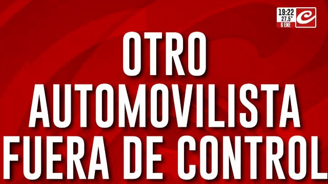 Otro automovilista fuera de control: chocó a dos ciclistas, mató a uno y huyó