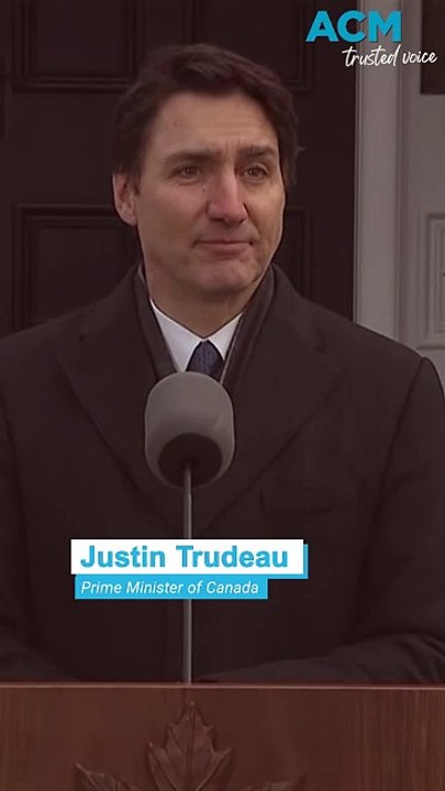 Canada’s Prime Minister Justin Trudeau resigns