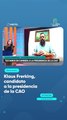 Klaus Frerking, candidato a la presidencia de la CAO