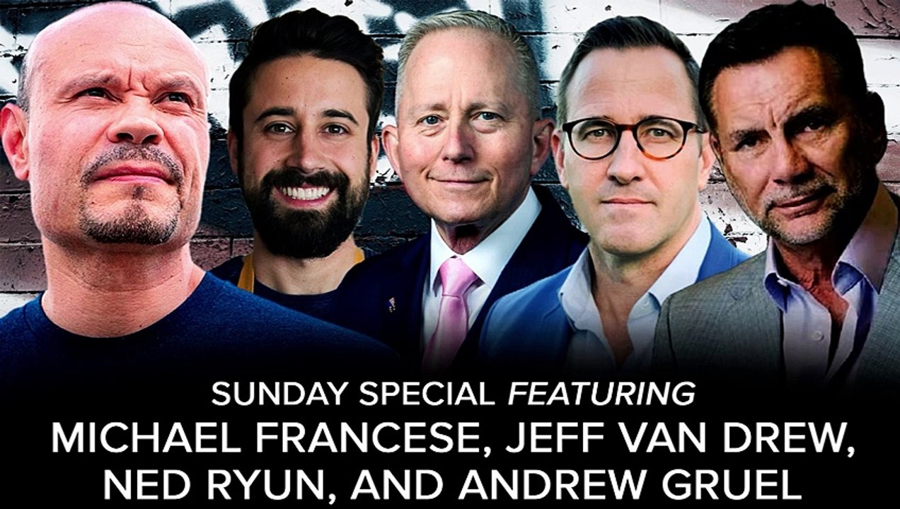 Sunday Special w/ Michael Francese, Jeff Van Drew, Ned Ryun, and Andrew Gruel. Sorry for late Upload videos//The Dan Bongino show