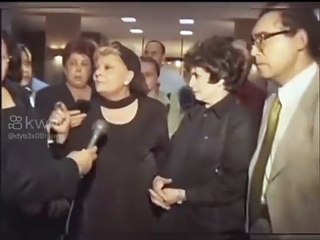 استقبال جثمان الراحله سعادحسني