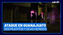 Dos muertos y ocho heridos tras balacera en marisquería de Guanajuato