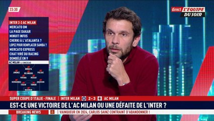 Victoire de l'AC Milan ou défaite de l'Inter ? - L'Équipe du Soir - extrait