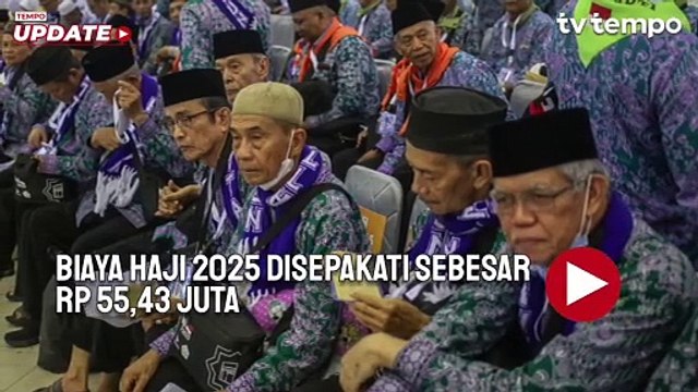 Kemenag dan DPR Sepakati Biaya Haji 2025 Sebesar Rp 55,43 Juta