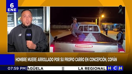 Hondureño muere atropellado por su propio carro en Copán