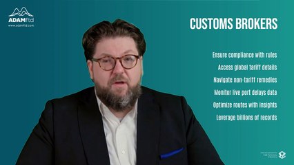 Why Customs Brokers Choose ADAMftd