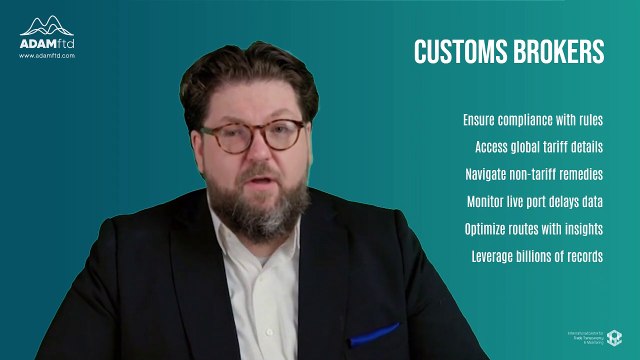 Why Customs Brokers Choose ADAMftd