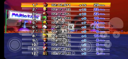 MATANDO EL TIEMPO CON MARIOKART WII. MARIOKART BLACK VERSION. COPA ("PLATANO") 100CC. EN ESPAÑOL