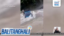 Truck na may kargang gulay at prutas, nadisgrasya sa ilog | Balitanghali