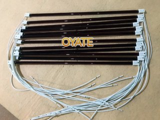 890mm 220v 1500w Industrial Infrared Heat Lamp Ruby Halogen Heat Lamp for PET blowing Machines