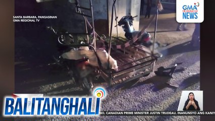 4, sugatan sa salpukan ng motorsiklo at kolong-kolong sa Brgy. Gueguesangen | Balitanghali