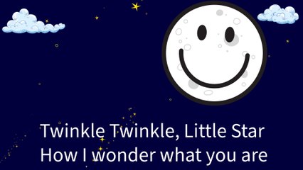 Twinkle Twinkle Little Star | Twinkle Twinkle Little Star song with Lyrics | Rhymes and Lullabies |