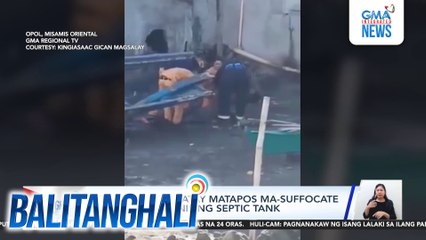 2 trabahador, patay matapos ma-suffocate habang naglilinis ng septic tank | Balitanghali