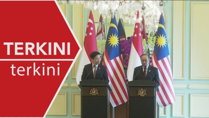 [TERKINI] Sidang Media Bersama PM Malaysia dan PM Republik Singapura
