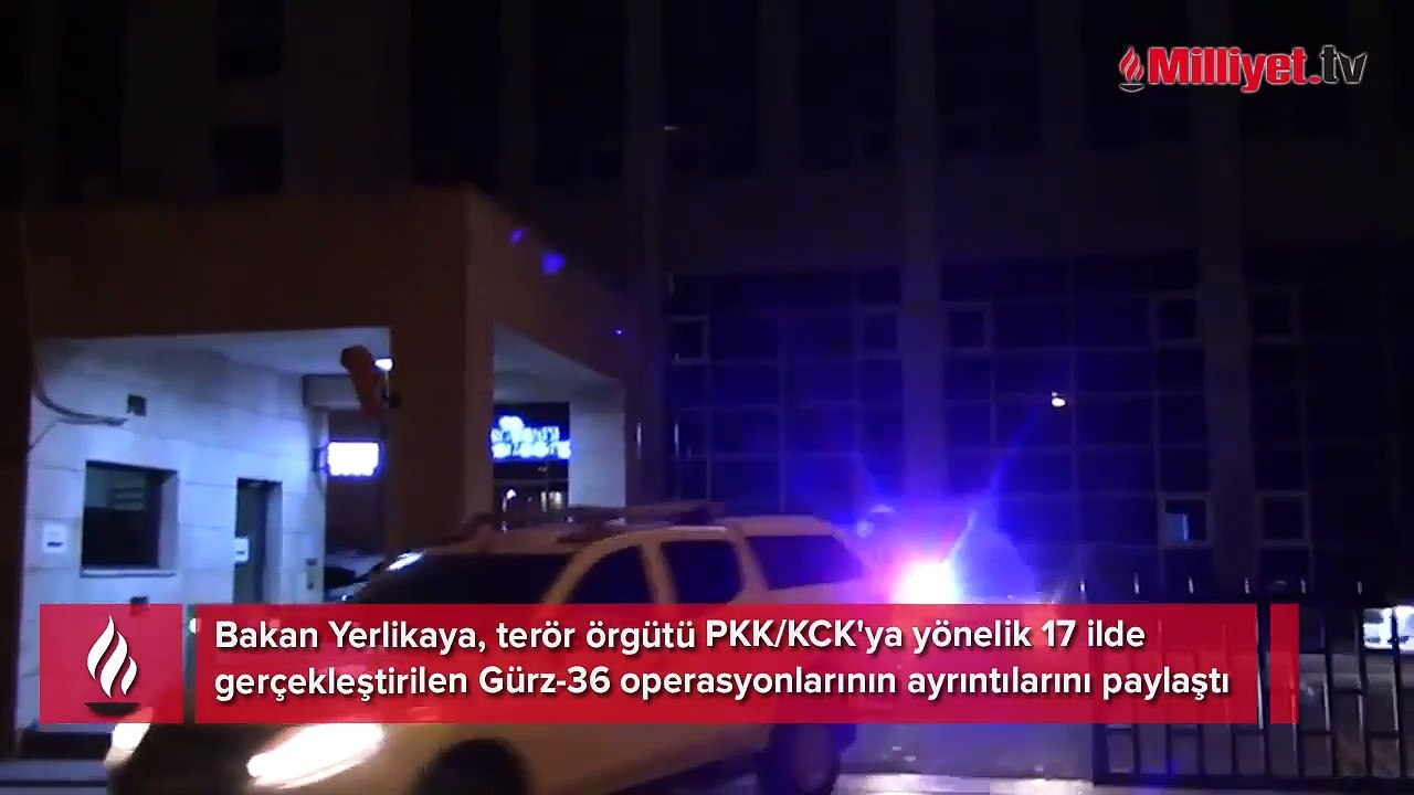 Terör örgütüne 17 ilde Gürz-36 operasyonu!