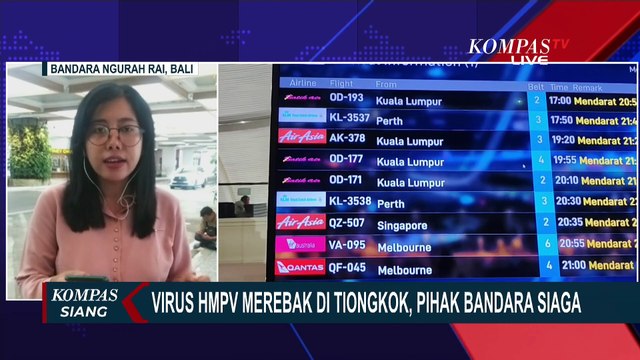 [FULL] Bali Bersiap Cegah Penyebaran Virus HMPV, Pihak Bandara Ngurah Rai Siapkan 'Thermal Scanner'