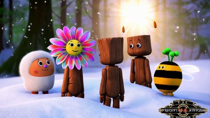 The Stick Man Family - A Snowy Adventure | Animated Stories For Kids And All Ages
