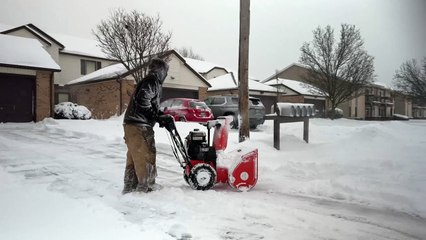 Una gran tormenta invernal causa estragos en el este de EEUU