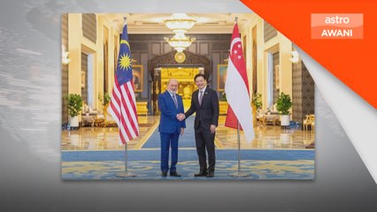 Agong terima menghadap PM Singapura di Istana Negara