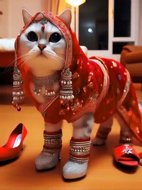 Bride cat 🐱beautiful❤ cat