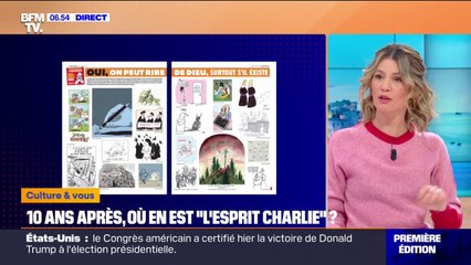 Charlie Hebdo: 10 ans après l'attentat, l'humour et l'esprit de résistance perdurent au sein de la rédaction