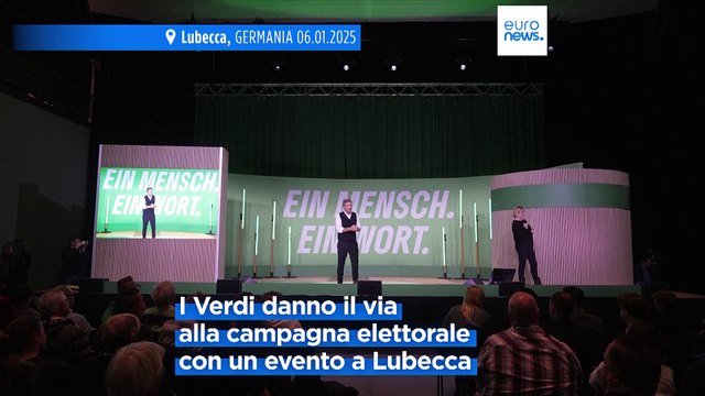 Verdi e Csu danno il via alla campagna elettorale in Germania in vista del voto del 23 febbraio