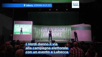 Verdi e Csu danno il via alla campagna elettorale in Germania in vista del voto del 23 febbraio
