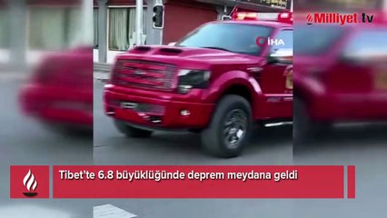 Tibet'te 6.8 büyüklüğünde deprem