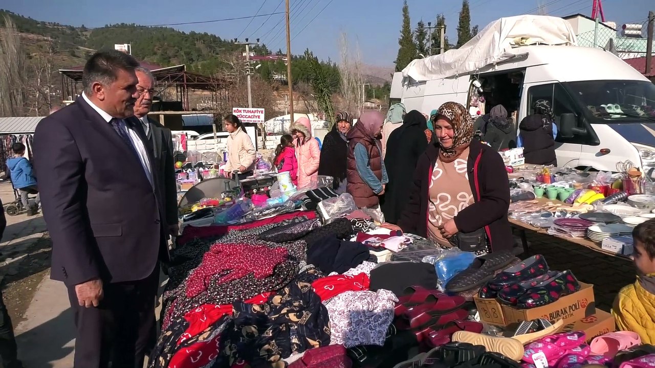 Türkoğlu'nda Yeni Pazar Yeri Hizmete Girdi