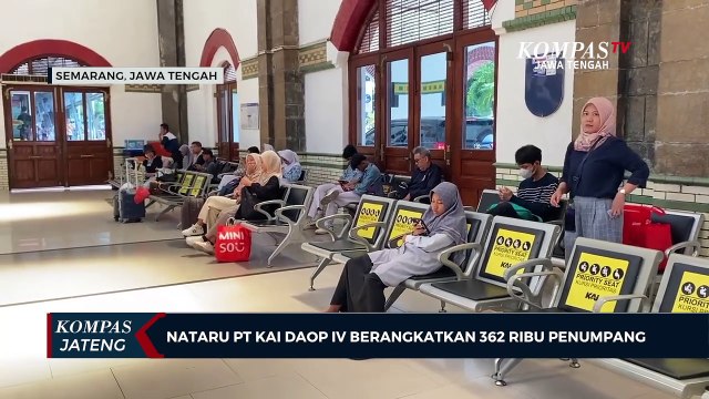 Nataru PT KAI Daop IV Semarang Berangkatkan 362.000 Penumpang