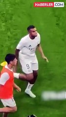 Arda'nın gol attığı sırada Mbappe'nin girdiği şekillere bakın