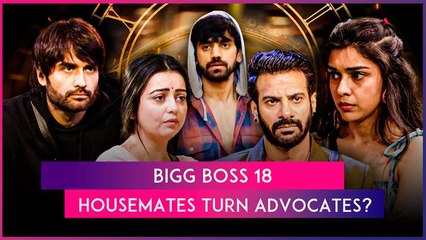 ‘Bigg Boss 18’ Episode: Housemates Vivian Dsena, Chahat Pandey, Karanveer Mehra and Eisha Singh During Nomination Task
