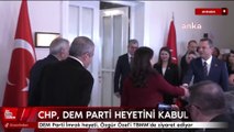 CHP, İmralı ziyareti sonrası DEM Parti heyetini kabul etti