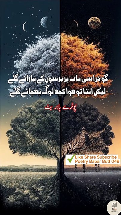 Goo zara c bat ..... Urdu sad poetry shayari status