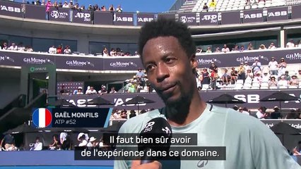 Auckland - Monfils : "Pas un très bon tennis au début mais j'ai tenu bon"