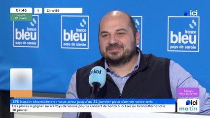 Thibaut Guigue, président de Métropole Savoie