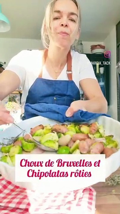 Recette choux bruxelles chipolatas