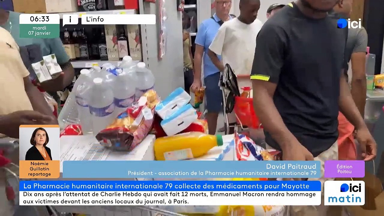 07/01/2025 - ici matin par ici Poitou en vidéo