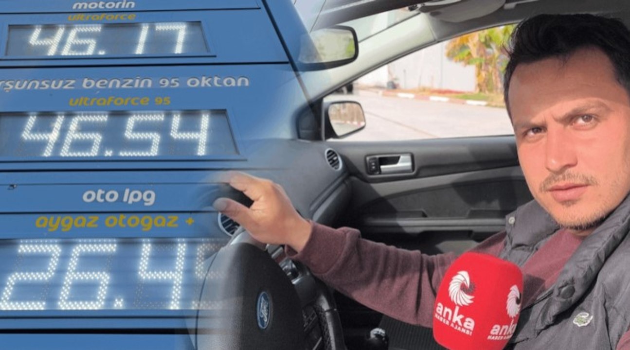 Yolda kalan vatandaş benzin zammına isyan etti