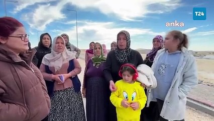 Şanlıurfa Birecik TOKİ'de yaşayan depremzedeler: Sıcak suyumuz yok, peteklerimiz yanmıyor, mağduruz!