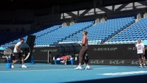 Tennis - Australian Open 2025 - Aryna Sabalenka practice in Melbourne... ready to defend her title ?