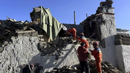 Un terremoto de magnitud 7,1 deja un centenar de muertos en el Tíbet