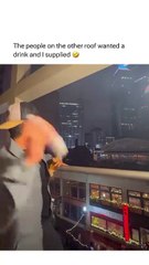 What an insane shot Bro beamed it.