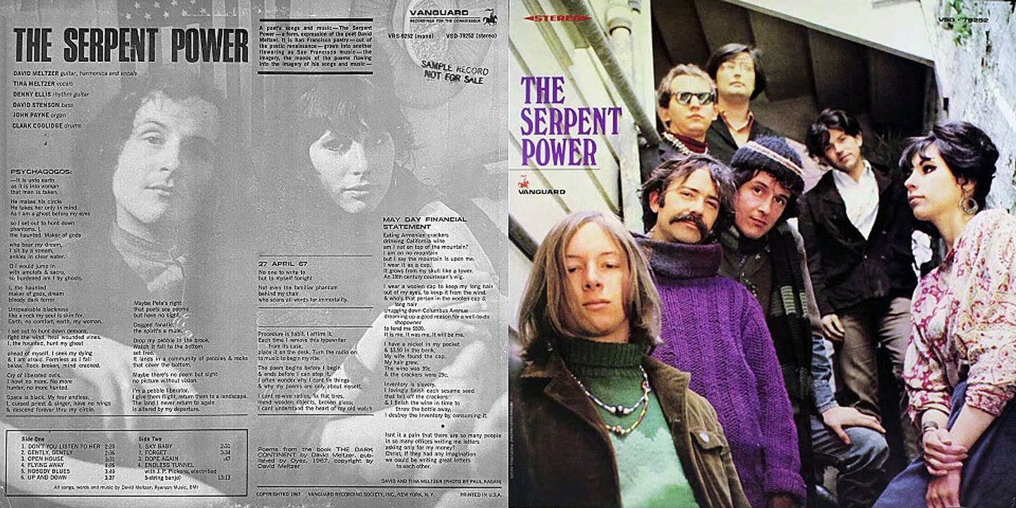 The Serpent Power – The Serpent Power : Folk Rock, Psychedelic Rock  1967.