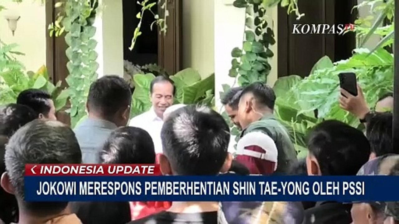 Respons Presiden ke-7 RI Jokowi soal PSSI Berhentikan STY Sebagai Pelatih Timnas Indonesia | STY OUT